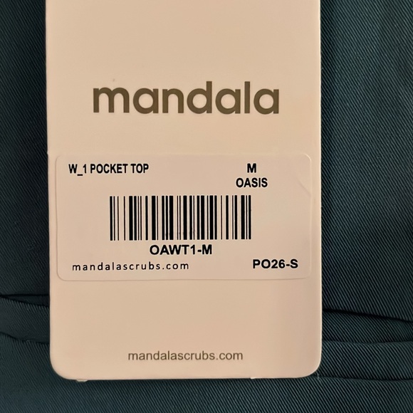 Mandala scrub top - Picture 2 of 2